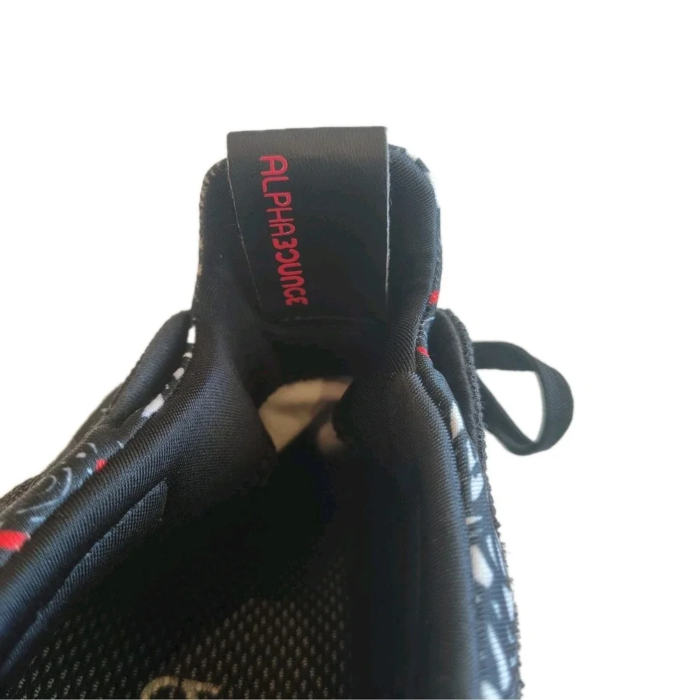 Adidas AlphaBounce Chinese‎ New Year Black Sz 12 Men's Shoe BW0544 2017